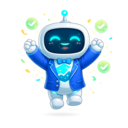 Robot FacturalaYa celebrando